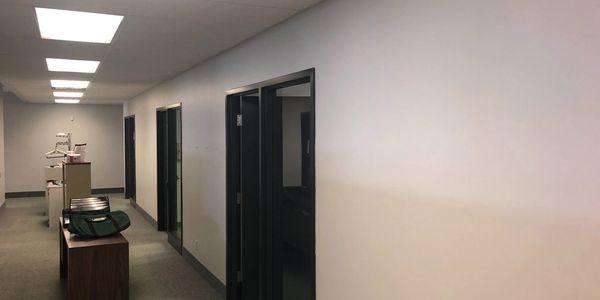 Fresh new coat of paint in a local business!