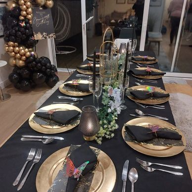 private dinner setup
