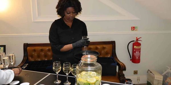 London event catering service with bar staff