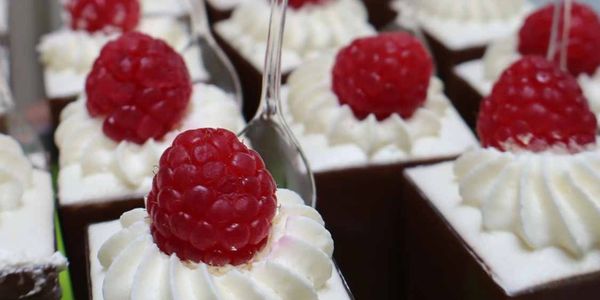London event catering service with desserts