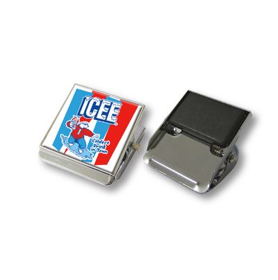 Square Clip with Magnet refrigerator magnet