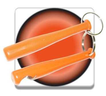 Brown Baseball Bat Bottle Opener MLB