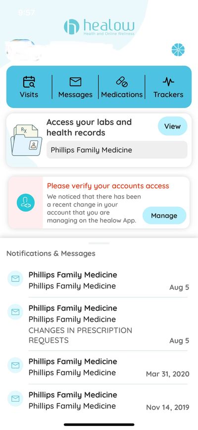 healow web app healthcare