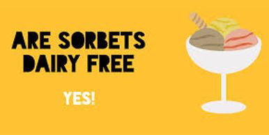 Dairy free Sorbet