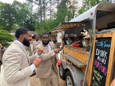 Three birches wedding venue the rolling bar mobile horse trailer bar atlanta ga Alpharetta ga