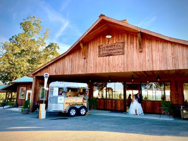 the rolling bar horste trailer mobile bar lewallen farms farm venue outdoor ceremony sites Waleska