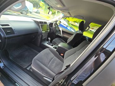 Toyota Land Cruiser interior passenger side view