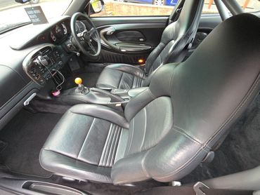 Porsche interior view from passneger side