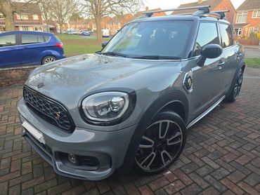 Front 3/4 of grey Mini Cooper polished to gloss by AM Auto Aesthetics