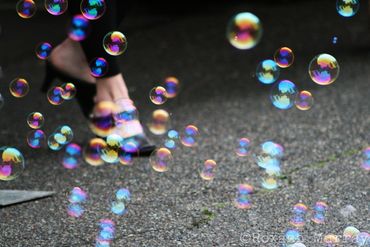 Bubbles and shoes