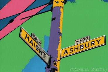 Haughty Ashbury street sign