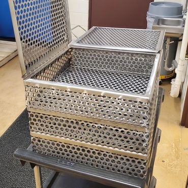 Specialty manufactured stainless steel product