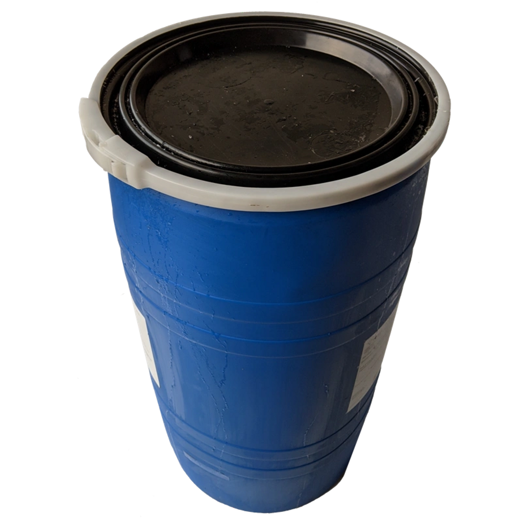 40 Gallon Atlanta Plastic Barrel Open Top + Locking Lid Food Grade - Used
