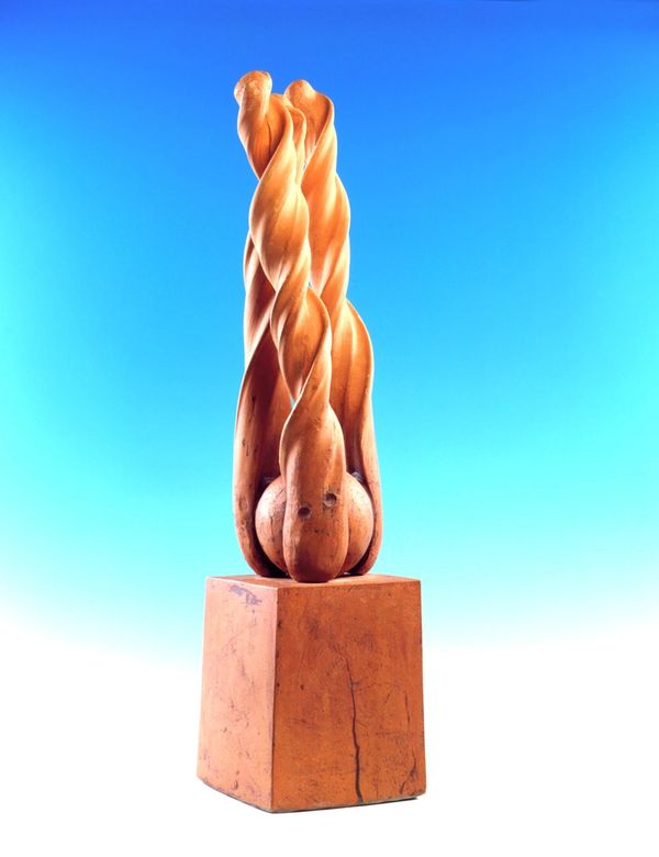 Abstract Clay artist Sculpture