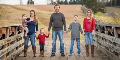 Family Portrait Photograph by Alma B Photography
