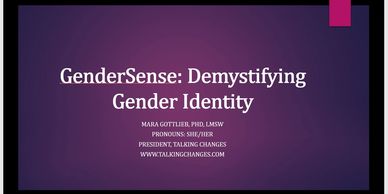 Gender Identity Training, Transgender Identities, Nonbinary, DEI, Cultural Humility training