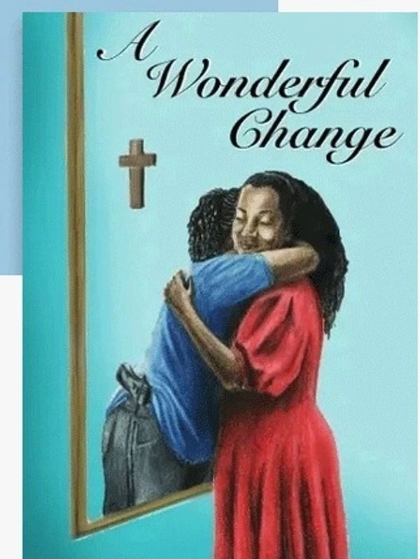 A book cover of a boy hugging a woman