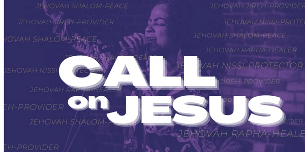 A flyer that says Call On Jesus by Reesey 