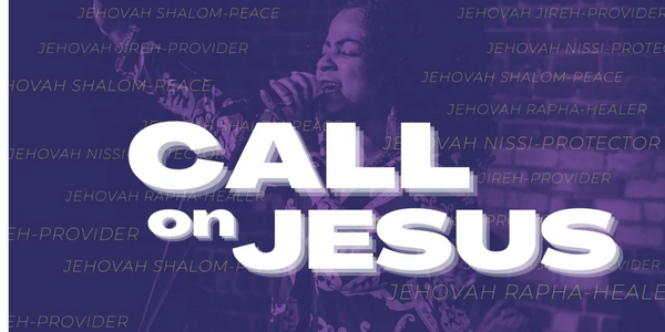 A flyer that says Call On Jesus by Reesey