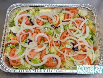 Garden Salad with Tomatoes & Onions