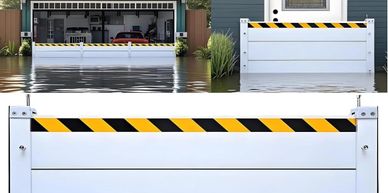 This flood gate system is also ideal for areas wh