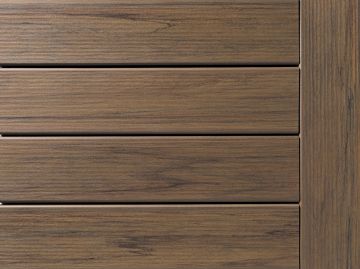 Wooden panels arranged horizontally in a frame.