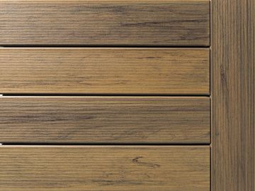 Wooden panel with horizontal and vertical slats.