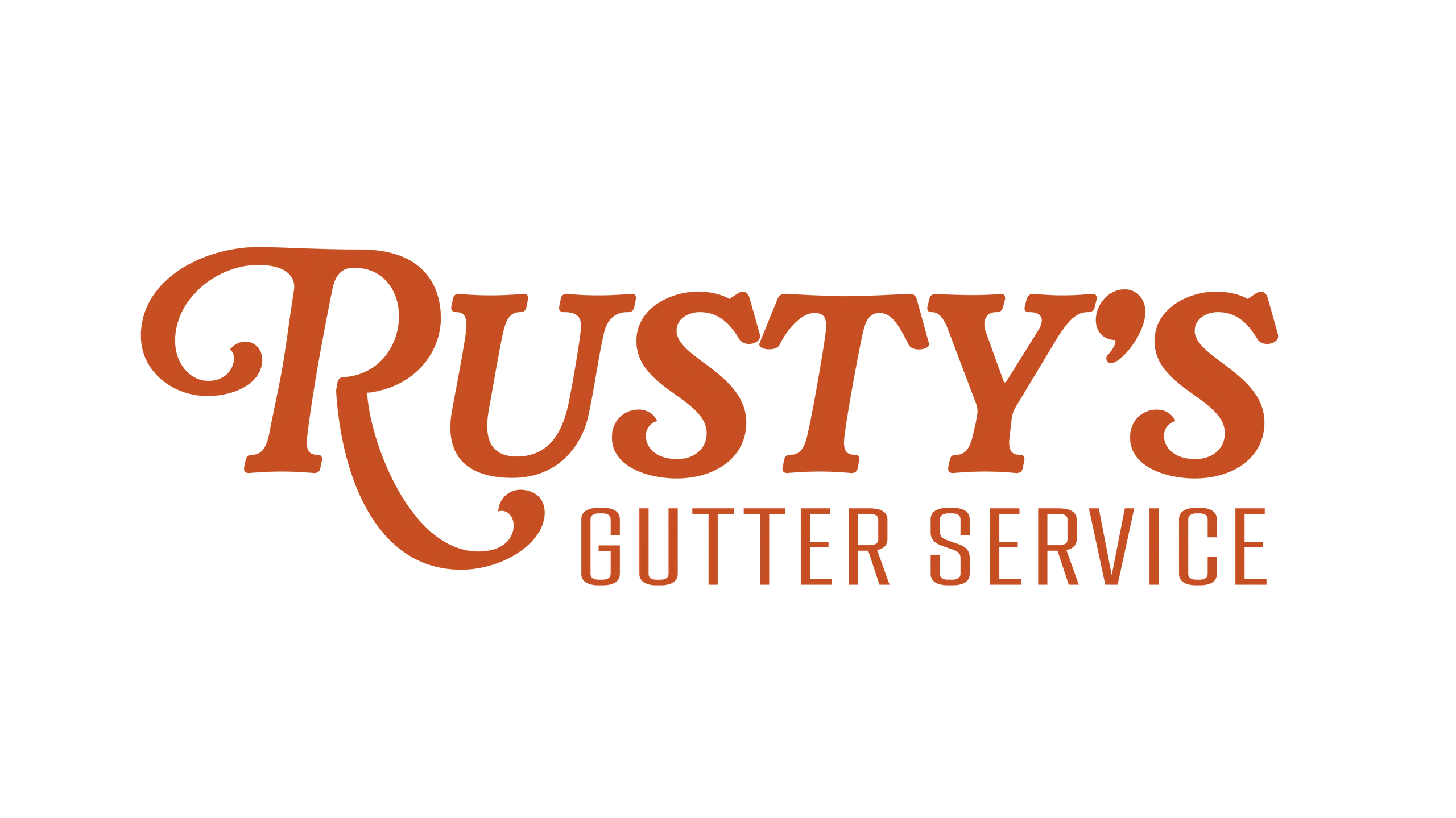 Rusty's Gutter Service Logo