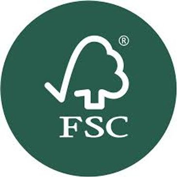 FSC logo indicating forest stewardship certification.
