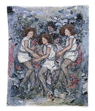 WONDER SHE HOLDS
64" x 52" x ½"
2024