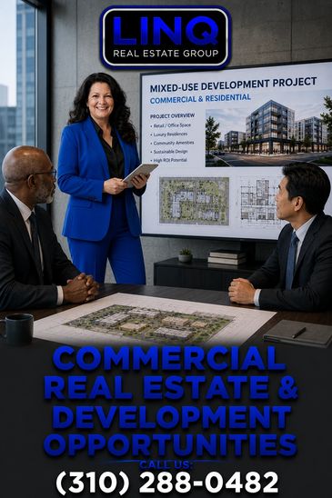 Jessica Russell of Linq Real Estate Group, Los Angeles powered by eXp is a 30 year real estate industry powerhouse and condominum developer in Los Angeles