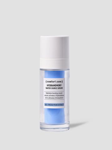 A waterfall of hydration in a bottle. The new Hydramemory Water Source Serum is a fresh, light serum