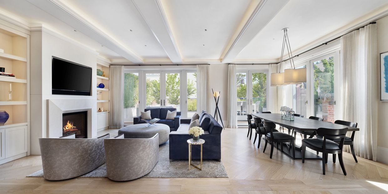 New development condominium residence on Upper West Side