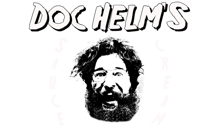 Doc Helm's Face and Logo