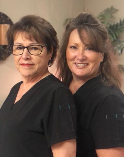 Annie Ogle and Kathy Johnson