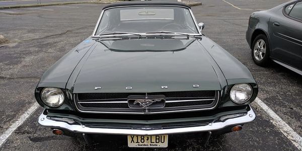 1965 Ford Mustang Convertible. Shines again with a basic wash and wax