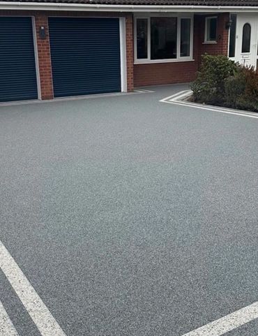 Resin driveway