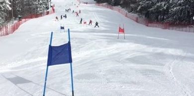 Parcours de type GS dans une course de type Classique