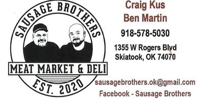 Get Sausage Brothers Meat Market & Deli delivery to your door with AJ Eats-Delivery.