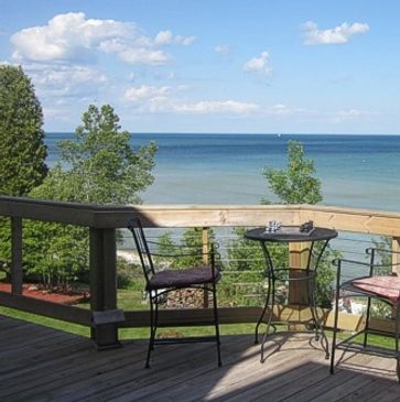 At The Waters Edge B&B, the only B&B on Lake Michigan in Algoma