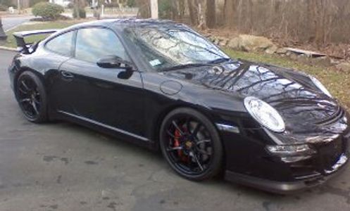 Porsche 911 GT3 with Satin Black Powder Coated Wheels