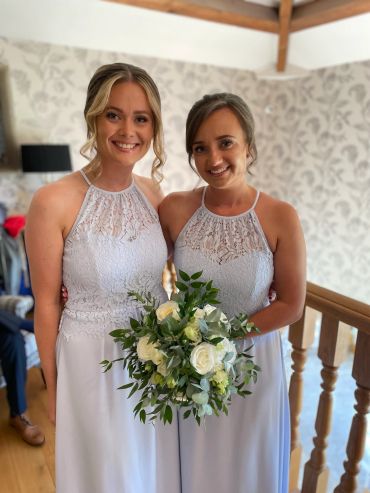 bridal hair bridesmaid hair for wedding hair and makeup near me wedding hairdressers Cheshire