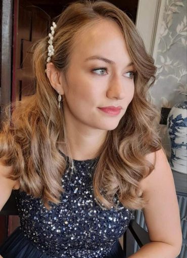 bridal hair bridesmaid hair for wedding hair and makeup near me wedding hairdressers Cheshire