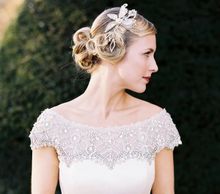 1920's vintage Finger waves a classic bridal hairstyle at Iscoyd Park Whitchurch,