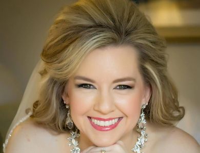 My wedding day portrait.