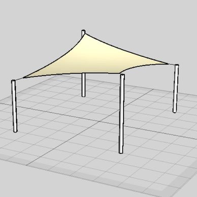 Shade sail design