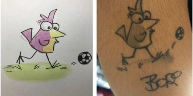 Tattoo artwork designed just for you!