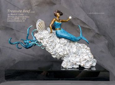 Treasure Reef. 
Bronze by Mark P Costa.