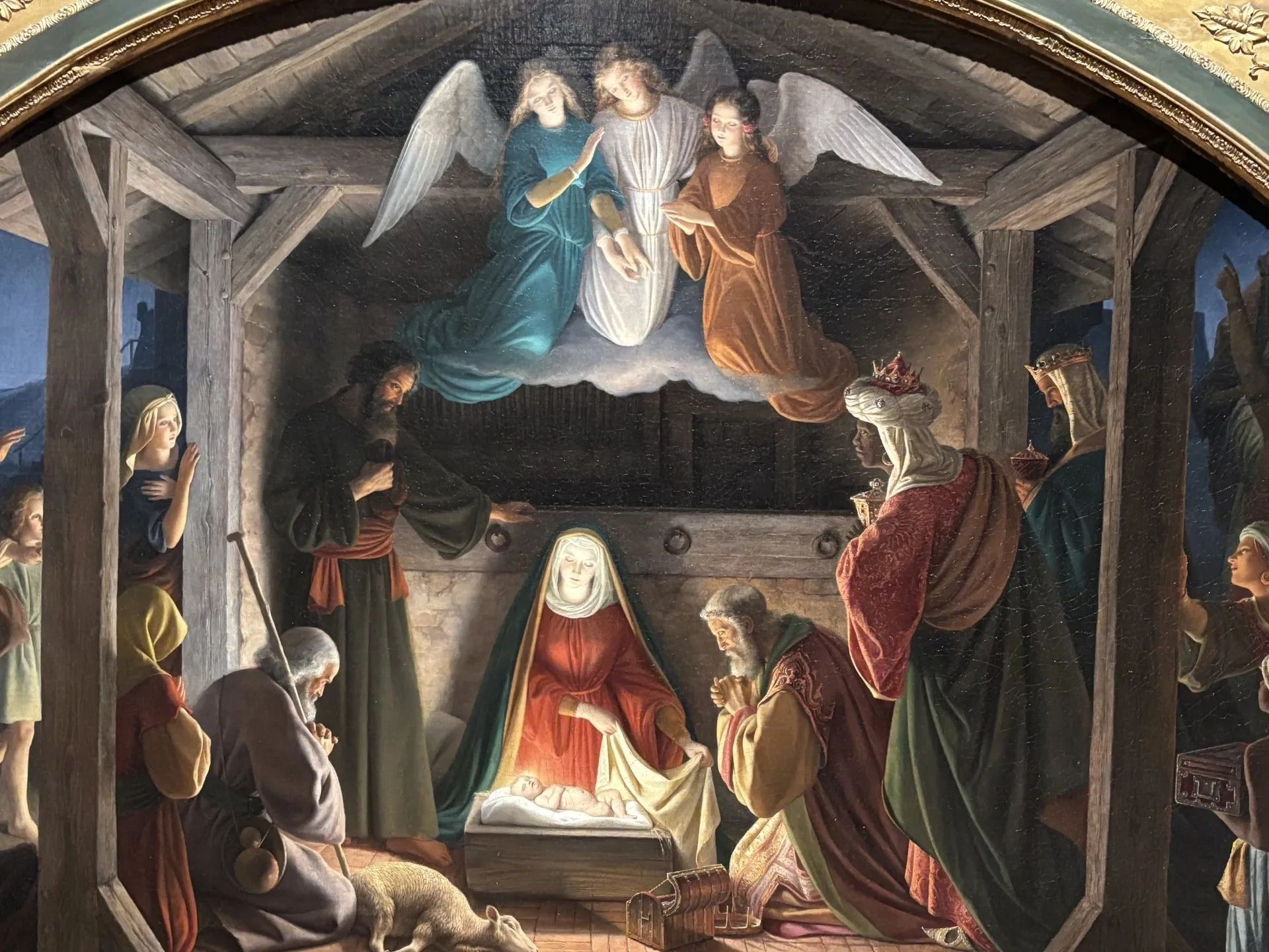 Adoration of the Magi, 1838 - Eduard Steinbruck