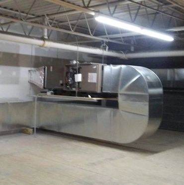 Sheet Metal Duct work and Air handler HVAC System